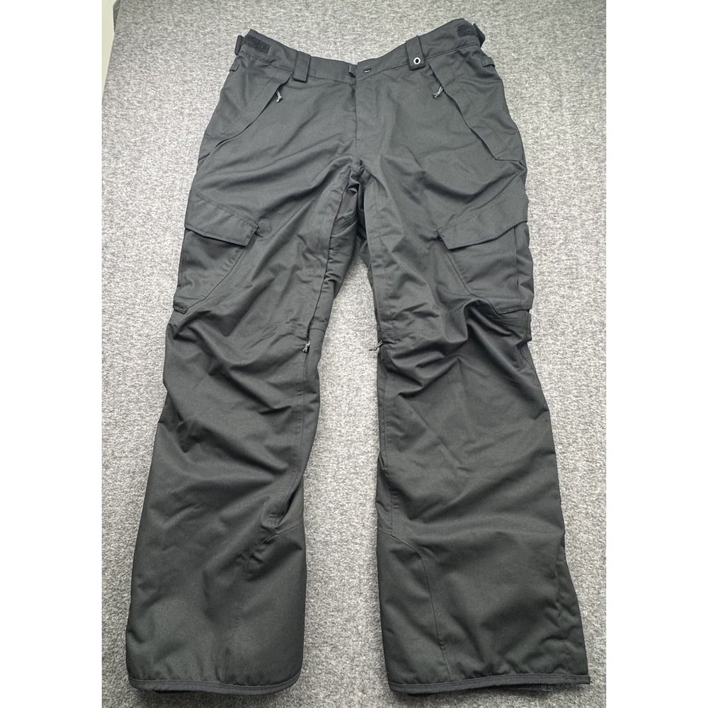 686 Snow Pants Mens Sz XL Black Infidry 10K Insulated Waterproof Snowboard Ski
